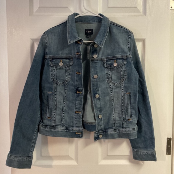 JCrew denim jacket NWT - Picture 1 of 3